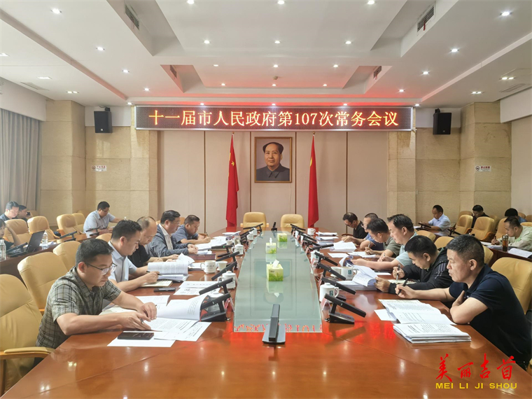 市十一届人民政府召开第107次常务会议